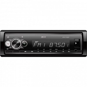 Автомагнитола ACV AVS-916BW, 1DIN, SD/USB/AUX/Bluetooth, 4х50Вт, белая подсветка
