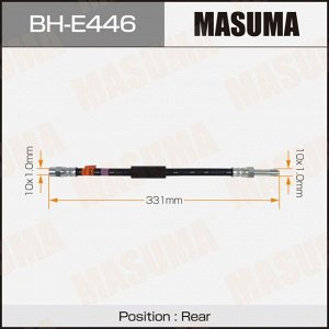 Шланг тормозной MASUMA BMW- /rear/ 5-SERIES (F10)