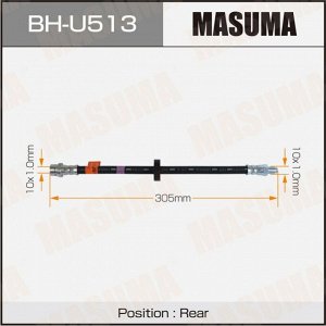 Шланг тормозной MASUMA FORD- /rear / MONDEO III