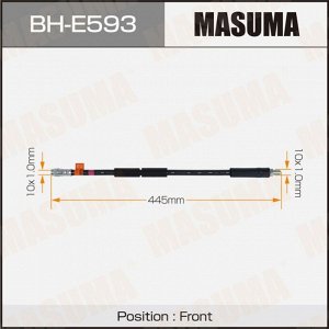 Шланг тормозной MASUMA CITROEN- /rear/ C4 04-11