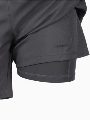 Шорты мужские Resport, 50, серые, с велосипедками