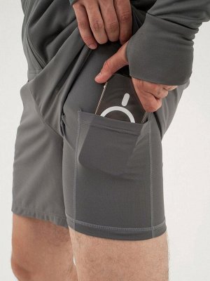 Шорты мужские Resport, 50, серые, с велосипедками