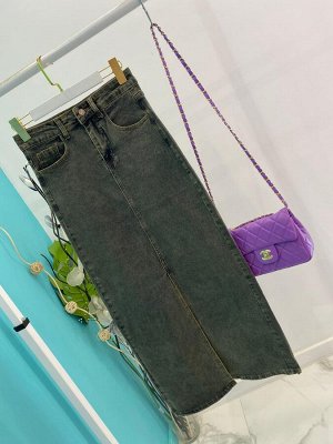 Юбка джинсовая женская, код 6777383