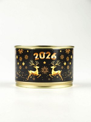 Мармеладные бобы «Золотой 2026», в консервной банке, 100 г