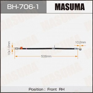 Шланг тормозной MASUMA Sub- /front/ Levorg / V10 RH