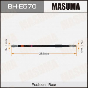 Шланг тормозной MASUMA MERCEDES- /rear/ E-CLASS (W212)