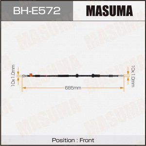 Шланг тормозной MASUMA MERCEDES- /front/ GL-CLASS (X166)