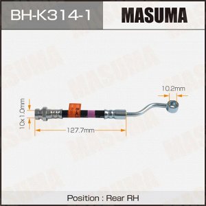 Шланг тормозной MASUMA KIA- /rear/ CERATO II RH
