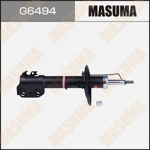 Амортизационная стойка Masuma газомасляная двухтрубная, передняя, левая, 1 шт, арт. G6494 (соответствует KYB 334473)