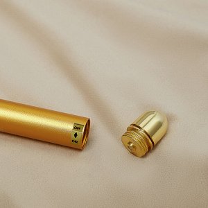 Массажер для лица с вибрационным массажем, на батарейках типа DC1.5V (AA), 14x3,5см