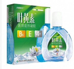 Капли для глаз с лютеином и витаминами B6, E, 15 мл