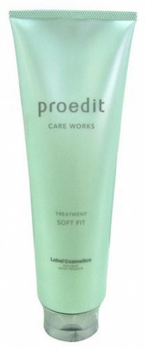 Увлажняющая маска LEBEL PROEDIT CARE WORKS TREATMENT SOFT FIT для ухода за сухими и жесткими волосами