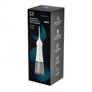 Ирригатор полости рта портативный CS Medica AquaPulsar CS-700 Flow White