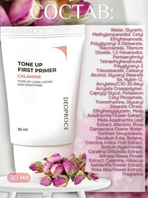 Deoproce Праймер для лица тонирующий  Tone Up First Primer