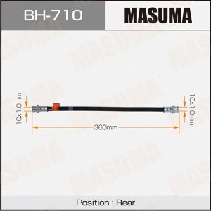 Шланг тормозной MASUMA MMC- /rear/ L200