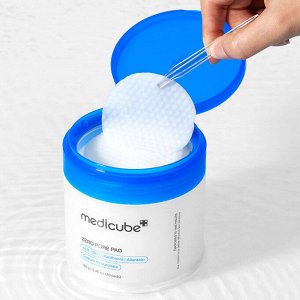 MEDICUBE Отшелушивающие пэды для сужения пор ZERO PORE PAD 2.0, 70 шт (155мл)