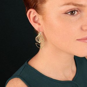 Серьги TARATATA, Esquisse, асимметричные, металл, TT-H25-02707-20D (золотистый)