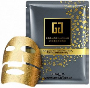 Тканевая маска с золотом Gold above Beauty Mask (BIOAQUA)