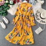 Цветочные платья в винтажном стиле