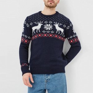 Пуловер Теплый зимний пуловер со скандинавкским узором. Комфорт и утепление в холодный период года. Подойдет для длительных зимних прогулок и загородного отдыха.

Рекомендации по уходу:
- Не гладить
-