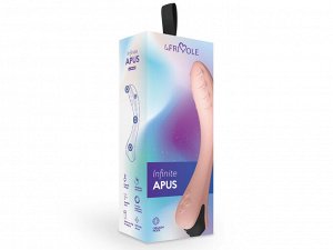 Вибратор точки G Apus INFINITE, цвет персиковый, Ø 3,4 см, L 11,6 см