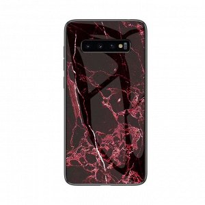 Чехол стекло с рисунком на телефон Samsung Galaxy