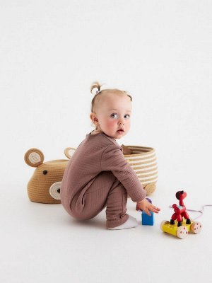 Корзина для игрушек SL Home «Медведь», плетёная, ручной работы, 25x26x41 см, коричневая