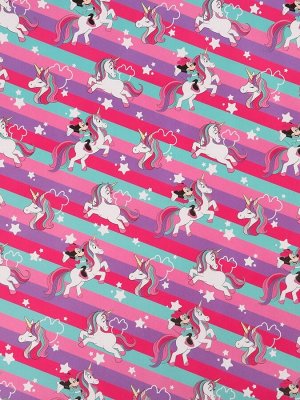 Упаковочная бумага, набор 3 листа, Холодное сердце, Минни Маус, Коты аристократы, 70x100 см