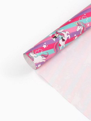 Упаковочная бумага, набор 3 листа, Холодное сердце, Минни Маус, Коты аристократы, 70x100 см