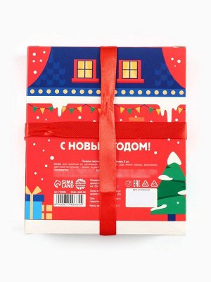 Печенье с предсказанием «Веселого нового года», 6 шт.