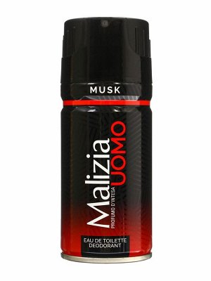 Дезодорант aэрозоль, мужской MALIZIA MUSK, парфюмированный, 150 мл