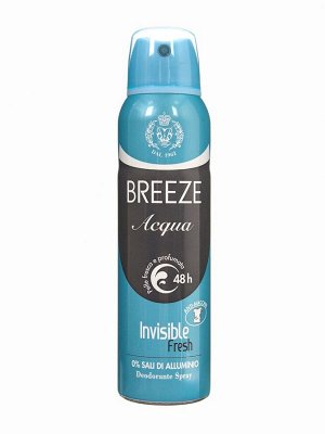 BREEZE Дезодорант для тела в аэрозольной упаковке ACQUA 150мл