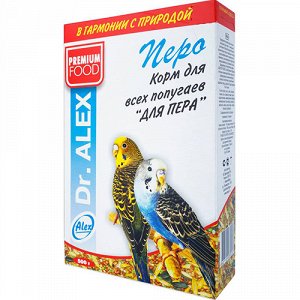 Dr.Alex Перо Корм для пера для попугаев 500 гр