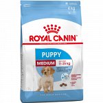 Royal Canin д/щен Medium Puppy с 2 до 12мес 3кг (1/4)