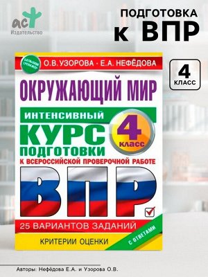Интенсивный курс подготовки к ВПР «Окружающий мир» 4 класс