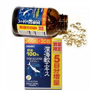 Акулий Сквален (squalene) ORIHIRO на 60 дней