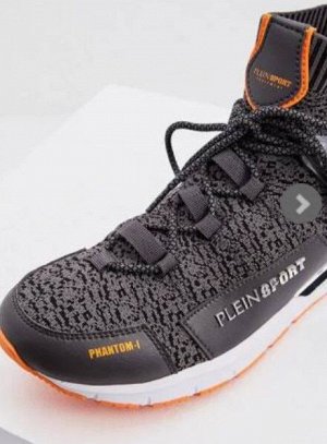 КРОССОВКИ- GREY/ORANGE