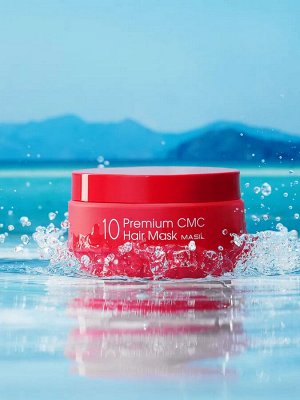Masil 10 Premium CMC Hair Mask Восстанавливающая маска с аминокислотами, 300мл