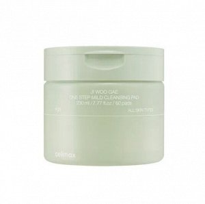 Очищающие пэды для снятия макияжа Celimax Ji Woo Gae One Step Mild Cleansing Pad 225мл