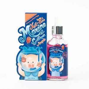 Сыворотка с морским коллагеном 95% Elizavecca Witch Piggy hell-pore marine collagen ample 50мл