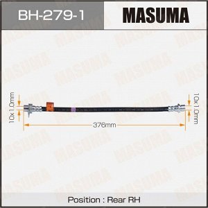 Шланг тормозной Masuma для Toyota Camry / Vista, задний, правый, арт. bh-279-1