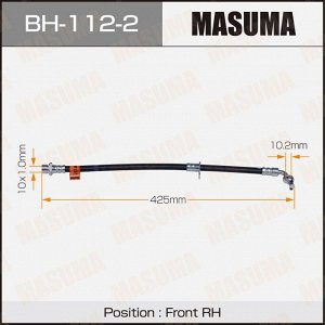 Шланг тормозной Masuma для Toyota Land Cruiser, передний, правый, арт. BH-112-2