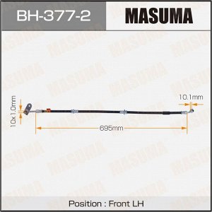 Шланг тормозной Masuma для Suzuki Escudo, передний, левый, арт. BH-377-2