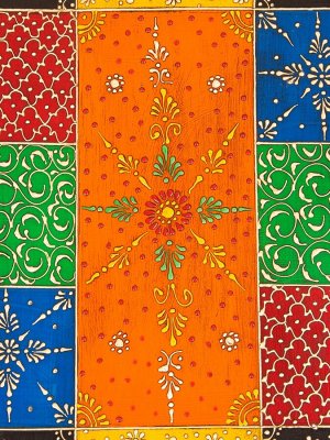 Табурет, 3 шт., 45x30x45 см, дерево