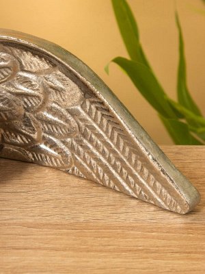 Подсвечник на 2 свечи «Крылья ангела», 30.5x6.5x7.5 см, алюминий