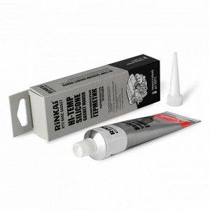 Герметик-прокладка Rinkai RTV Hi-Temp Silicone Gasket Maker, силиконовый, термостойкий, красный, туба 85г, арт. RC9002