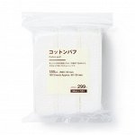 MUJI Cut Cotton - мягкие пафы из натурального хлопка в большой пачке