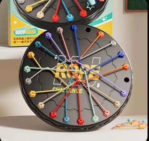 Настольная игра/Игрушка "Распутай веревку"/Развивающая игрушка для детей