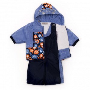 Комплект (Куртка + Полукомбинезон), Весна-Осень, Синие розы арт. 431П