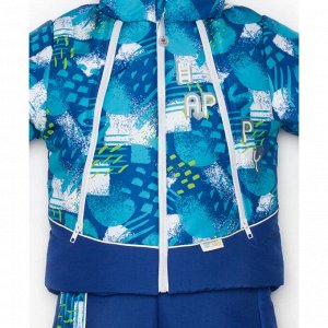 Комплект (Куртка + Полукомбинезон), Весна-Осень, Синий арт. 483П